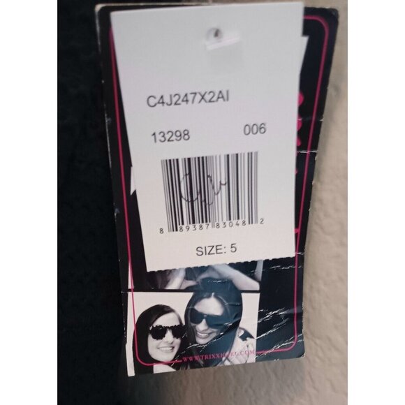 NWT! Black Lace Strapless Bandage Dress Jr 5 Semi Formal Party Costume Trixxi - Picture 11 of 12